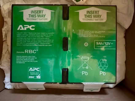 Photo of free Back up battery, gutter elbow, foam (Alameda) #2