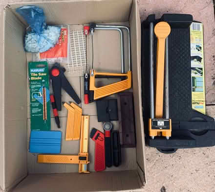 Photo of free Tiling accessories and tools (Little Sandhurst GU47) #1