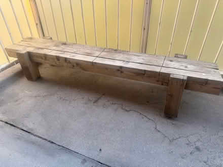 Photo of free Wooden Handmade Bench (Yeading UB4) #3