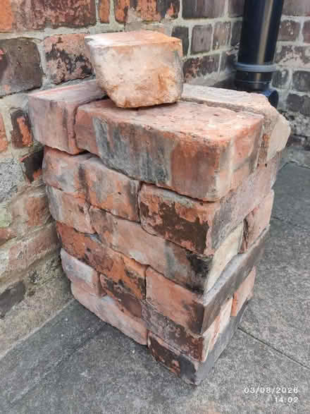 Photo of free 19 Old Victorian Bricks (Warrington) #2