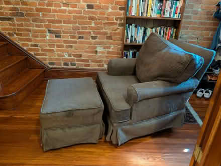 Photo of free Swivel chair + ottoman (Petworth neighborhood WDC NW) #2