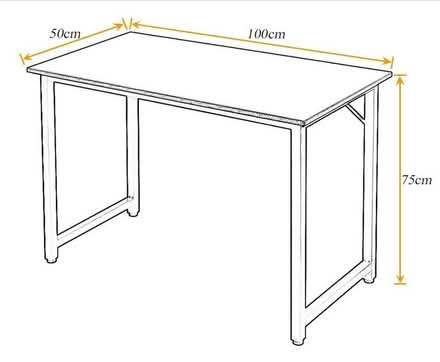 Photo of free Desk / table 100 x 50 x 75cm ( L x W x H) (Woking GU21) #2