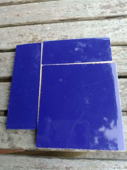 Photo of Dark/royal blue tiles (St Leonards Green TN38) #1