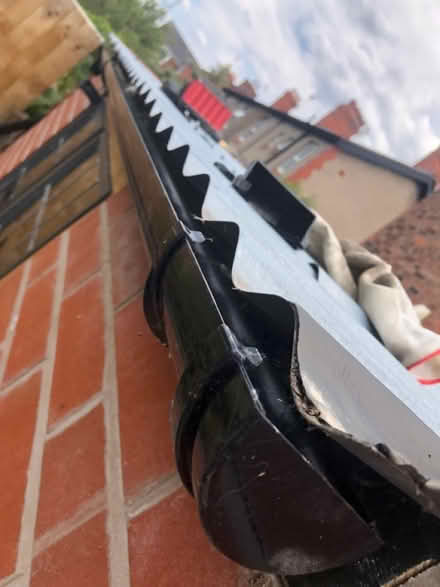 Photo of 70mm guttering & downpipe (Chirk Bank LL14) #2