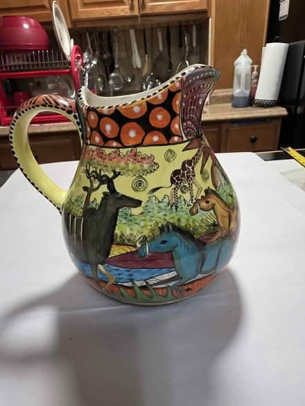 Photo of free Folk art pitcher (South Ozone Park) #3