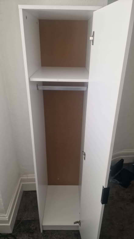 Photo of free Freezer, bathroom cabinet, slim wardrobe and bunk bed (Fulham SW6) #3