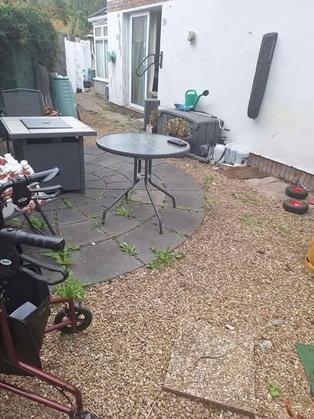 Photo of free 80c m patio table (Killiney, Co DUBLIN) #3