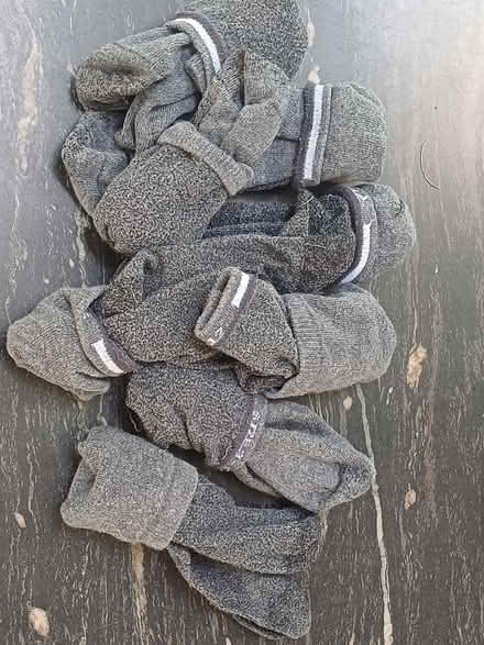 Photo of free 5 yrs school uniform grey trousers white pe top & polo tops (Haylands Way MK41) #4
