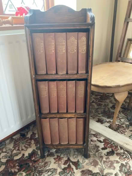 Photo of free Bookcase with books (Hanging Heaton ,Dewsbury) #1