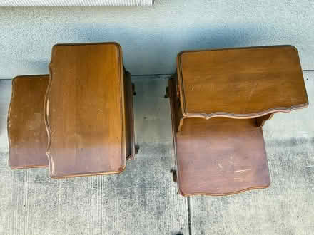 Photo of free Two Bedside Tables with Drawers (Sunnyvale Cherry Chase) #2