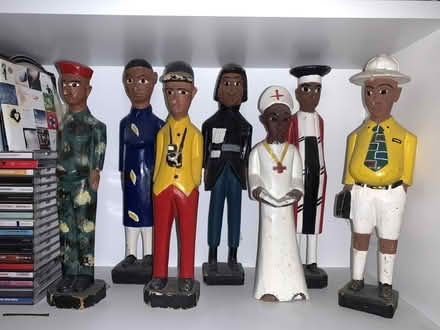 Photo of free south african colon figures/statues (Camden tube station NW1) #1