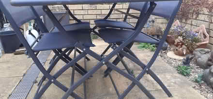 Photo of free Garden table and 4 chairs (Bradville MK13) #2