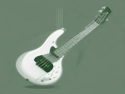 Photo of A working bass guitar (Leeds LS28) #1