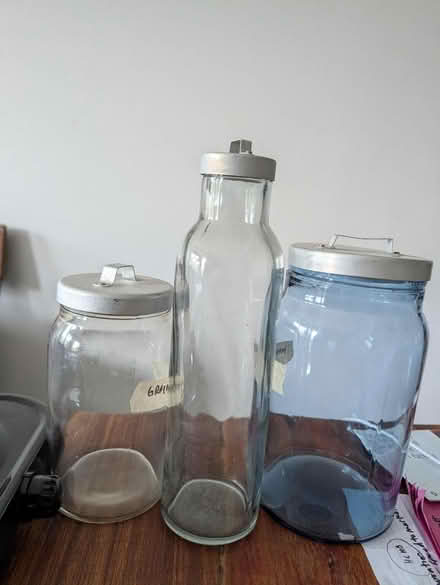 Photo of free Glass containers (Crown Heights, Brooklyn) #1