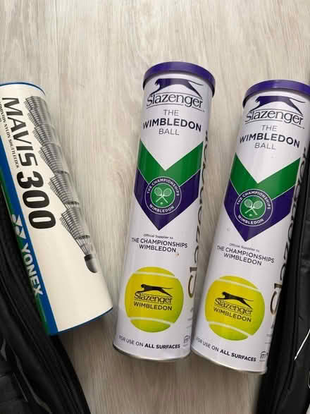 Photo of free Tennis & badminton racquets, plus balls & shuttlecocks (Arborfield Garrison RG2) #4