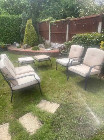 Photo of free Patio chairs (Great Sankey WA5) #4