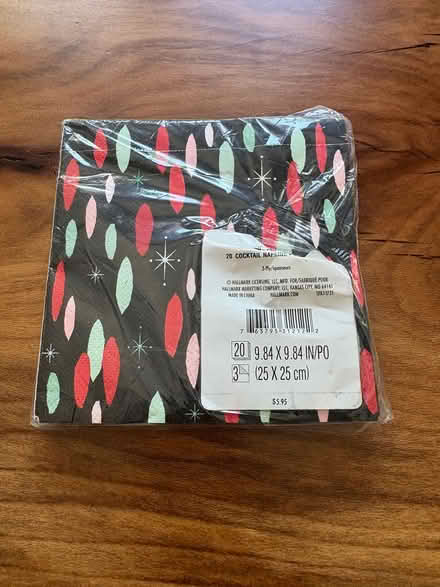 Photo of free Cocktail napkins (Kanata Lakes) #2