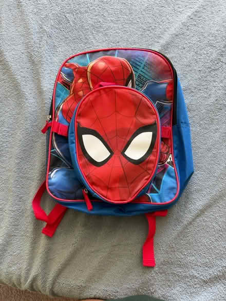 Photo of free SpiderMan backpack (Shrewsbury, MA) #2