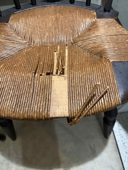 Photo of free Antique chair - use as is or fix it (New Paltz and vicinity) #2