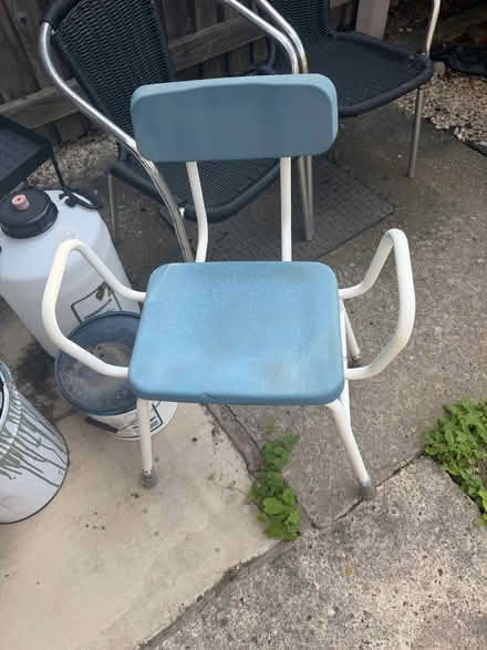 Photo of free Shower chair (Orrell Mount L30) #1