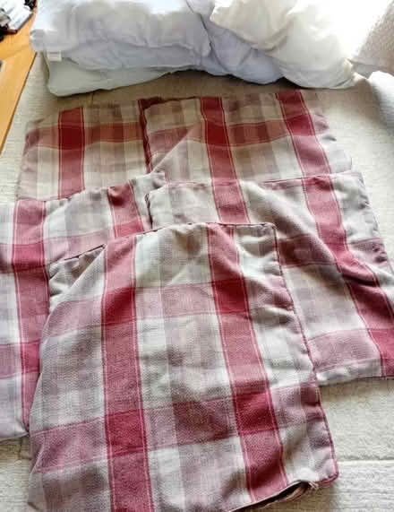 Photo of free Curtains and cushions (Vale LA1) #2