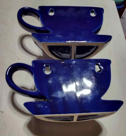Photo of free Unique "half" Ceramic Containers (Saugus) #3