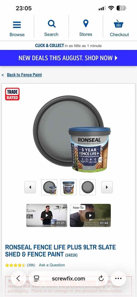 Photo of free Fence paint (Hencotes NE46) #1