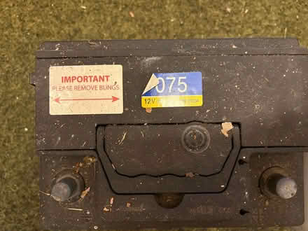 Photo of free Old car battery (South Croydon CR2) #1