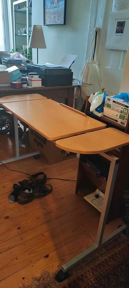 Photo of free multi-purpose table, on castors (N15 West Green) #1