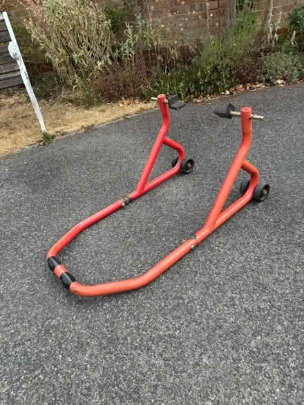 Photo of free Motorbike universal rear paddock stand (Hassocks BN6) #1