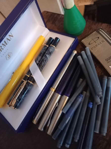 Photo of free Fountain pens and ink (S12 Gleadless) #1