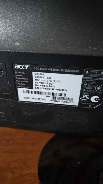 Photo of free Computer monitors (see description) (Kensington, MD) #2