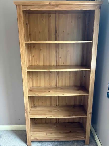 Photo of free Teak bookcase (Stewartfield, East Kilbride) #1