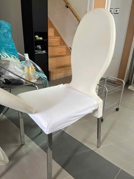 Photo of free Six chairs , removable seat covers (Staines TW18) #3