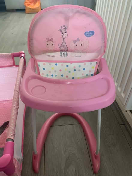 Photo of free Dolls cot and high chair (Bloomfield BA2) #1