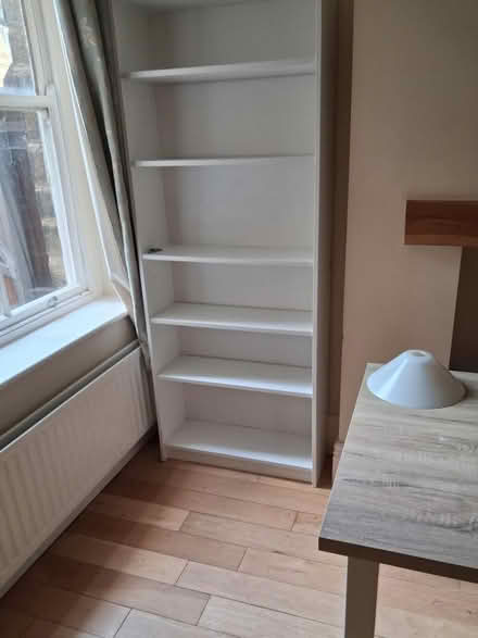 Photo of free Large white bookshelf (S11 8) #1