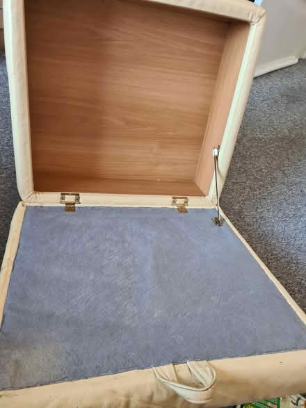 Photo of free Leather storage foot stools (Margate) #3
