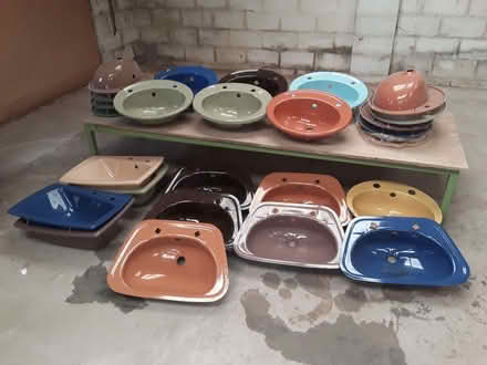Photo of free A Mixture of Plastic & Metal Inset Basins (Great Salkeld CA11) #1