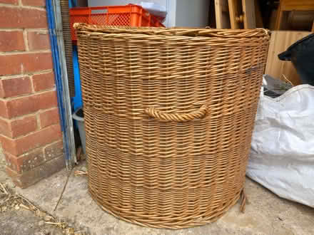 Photo of free Large wicker basket (Cashes Green GL5) #1