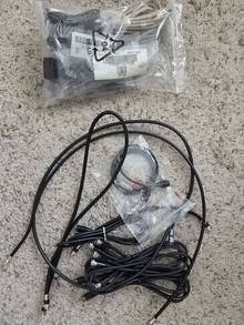 Photo of free Coaxial cables, phone cords, and power cords #1