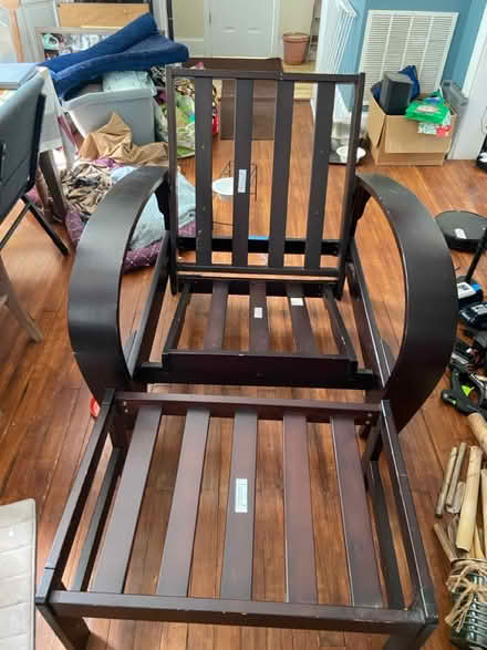 Photo of free Oversized chair/recliner/bed (Catonsville) #3