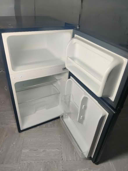Photo of free Small fridge freezer (Walstead RH16) #1