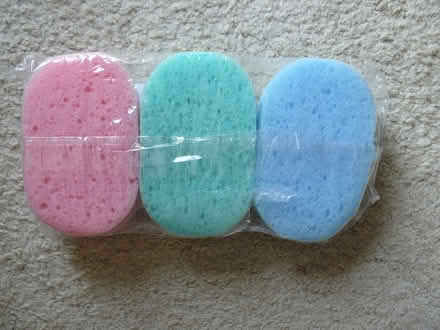 Photo of free 3 x massage bath/shower sponges. New (Kempsey WR5) #2