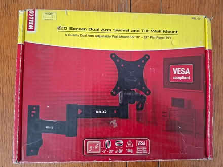 Photo of free TV / monitor wall mount adjustable bracket. (Nailsea BS48) #1