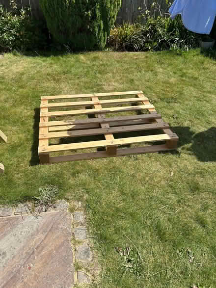 Photo of free Wooden pallet (Waldridge Park DH2) #1