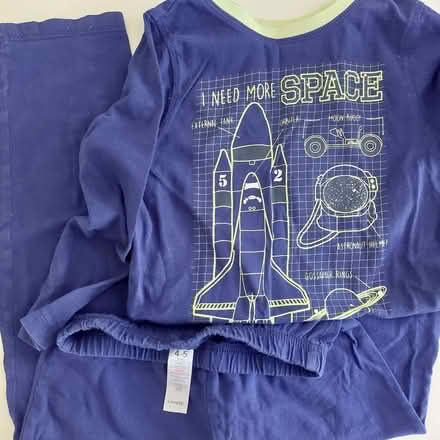 Photo of free 2 pairs of pyjamas and 1 pair of socks- age 4-5yrs (Fords Farm RG31) #1