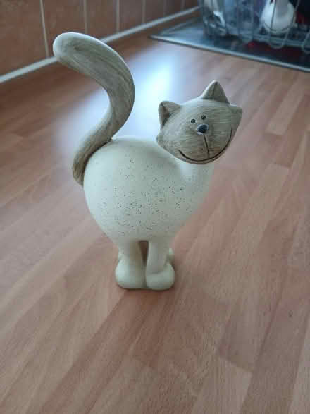 Photo of free Ceramic cat ornament (Langney BN23) #1