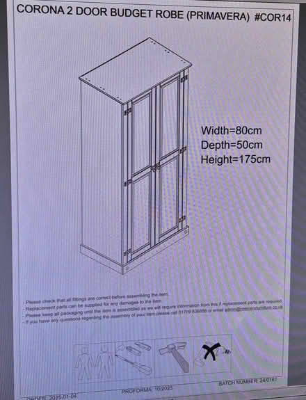 Photo of free 2 wardrobes - or pieces of wood (Llangynllo LD7) #4
