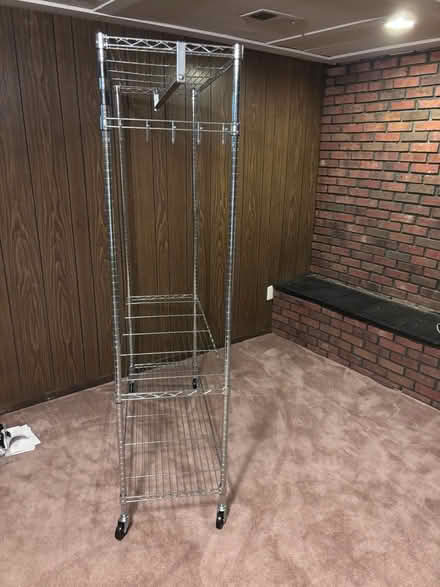 Photo of free Rolling Rack w/side hooks (Lake Ridge area) #1