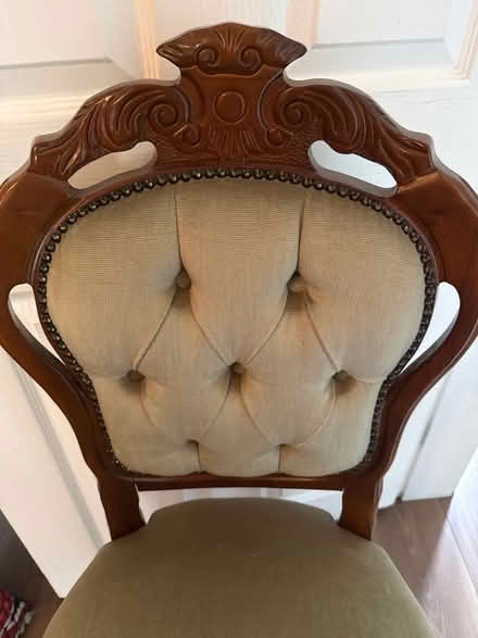 Photo of free Upholstered chair (B98 Church Hill north Redditch) #1